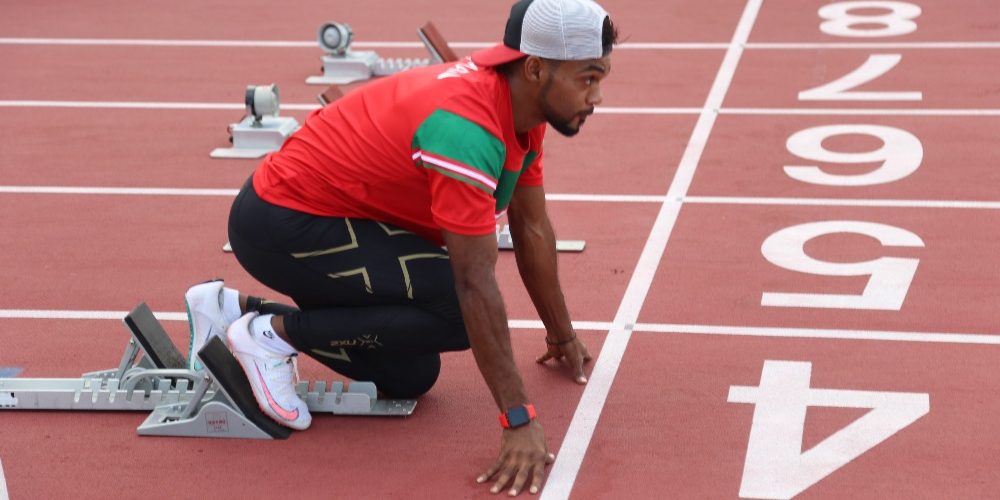 من تدريبات بركات الحارثي